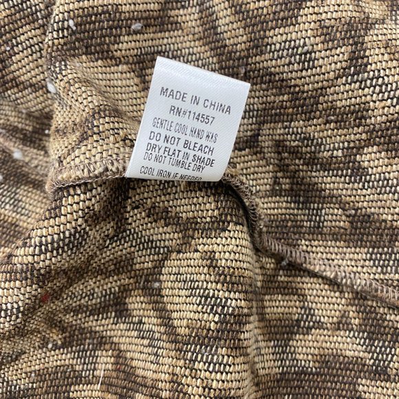 THML - Button Down Leopard Print Shacket - Jacket - Sz Medium - Picture 10 of 10